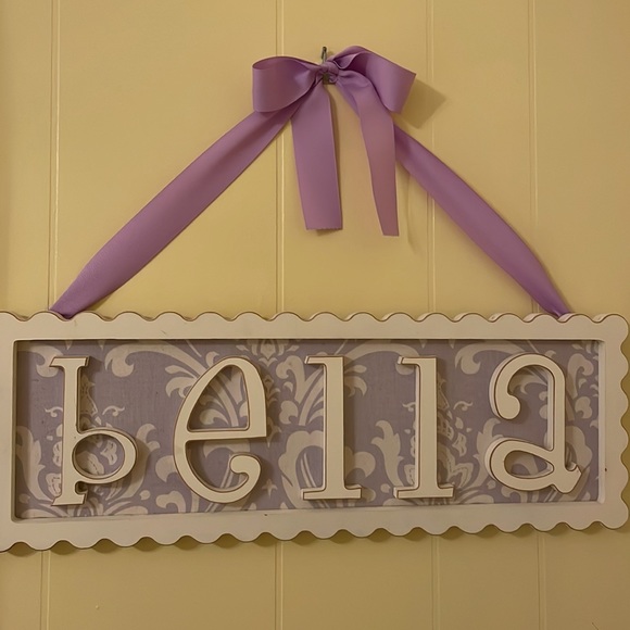 Bella name plaque - Picture 2 of 2